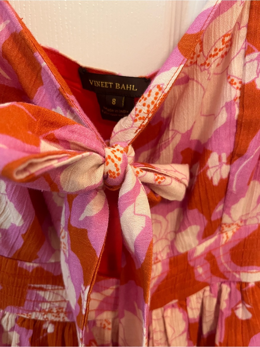 Anthropologie Vineet Bahl Tiered Ruffle Floral Maxi Dress - Picture 7 of 12